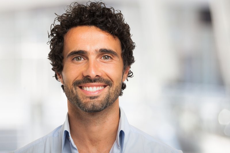 Young person with a beautiful smile